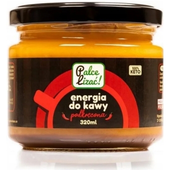 Masło Energia do kawy podkręcona 320ml Palce Lizać cena 39,95zł