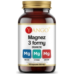 Yango Magnez 3 Formy 90kapsułek cena 29,80zł