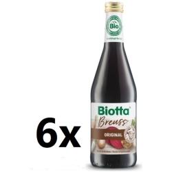 6 x Biotta Breuss organiczny sok warzywny BIO 500ml cena 180,00zł