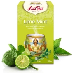 Yogi Tea Herbata limonka z miętą 17saszetek cena 11,70zł