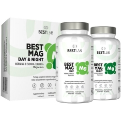 BestLab BestMag Day&Night 2x60 kapsułek cena 138,95zł