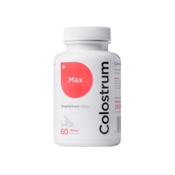 Colostrum Max odporność regeneracja 60kapsułek cena 129,90zł