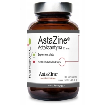 Kenay AstaZine® Astaksantyna 12mg 60kapsułek cena 139,00zł