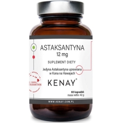 Kenay Astaksantyna 12mg 60kapsułek cena 139,00zł
