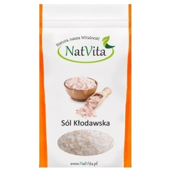 Natvita sól kłodawska miałka 1,3 kg cena 7,90zł